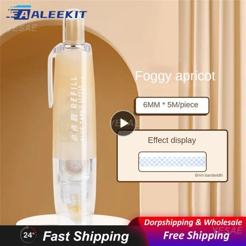 Office Supplies 360 ° Handmade Smooth Sliding Feel Comfortable Large Capacity Glue Refillable Tools Small Body Etc.