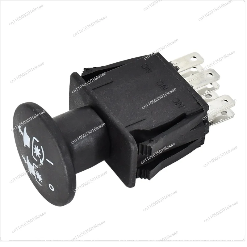 

For mushroom head emergency stop switch 10A lawn mower electronic clutch switch lawn mower button power off switch