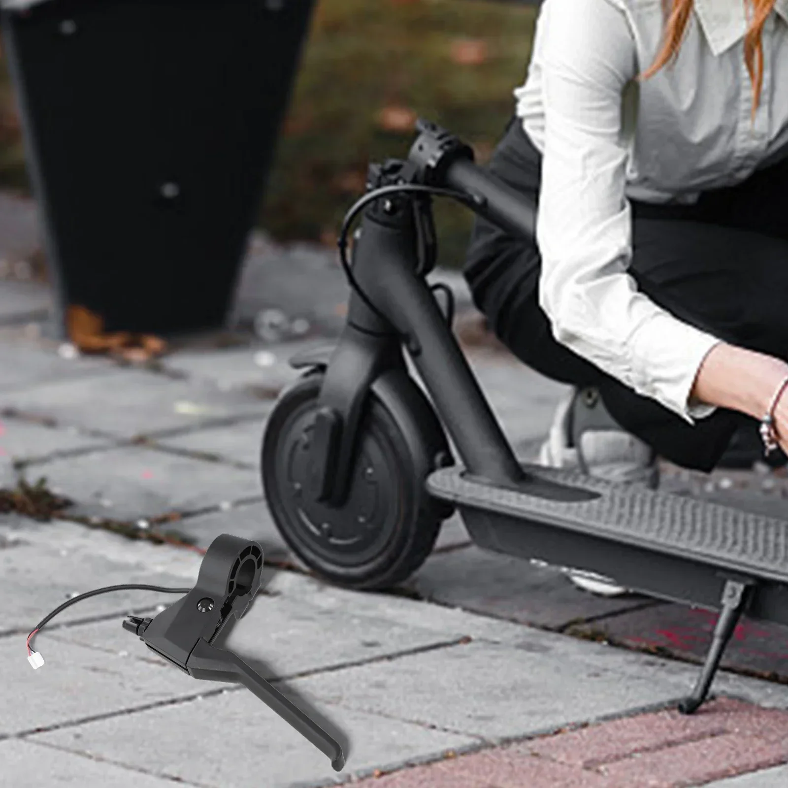 

Repair Parts Electric Scooter Brake Handle Simple Structure Wear-Resistant Material Easy To Install For Ninebot