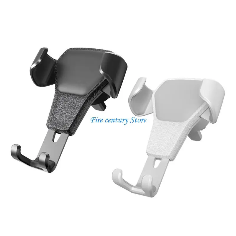 

J6PA Dashboards Phone Mount With Secure Lock 360 Rotation Clip On Air Outlet Cellphone Holder For 4.7-6.5inch