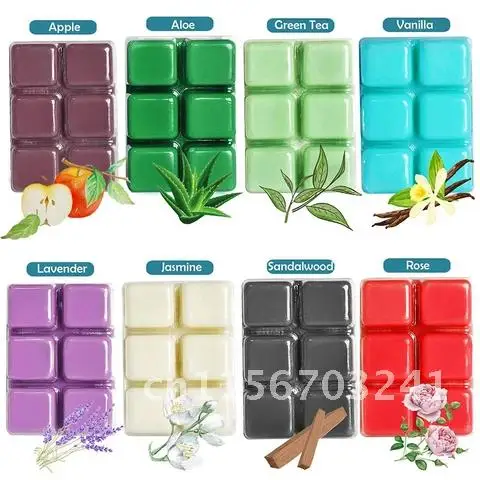 Fragrant Soy Wax Cubes Air Fresheners Candle Wax Scented Melts Warmer Halloween Wedding Party Supplies