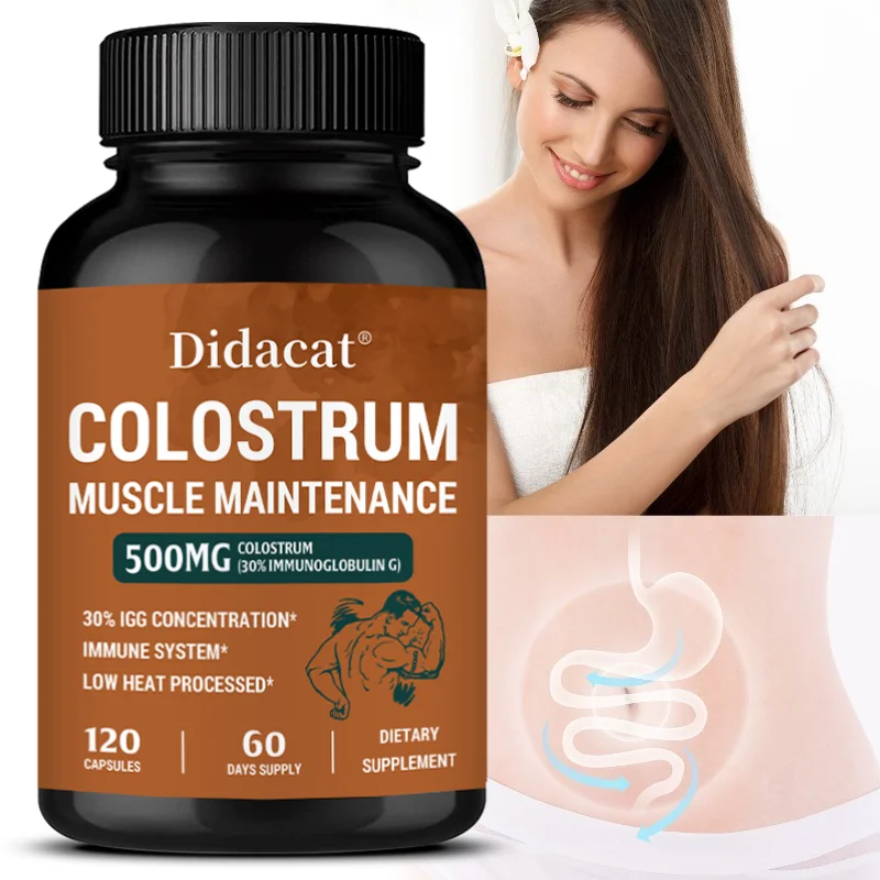 Hair Care Wella - Bovine Colostrum Capsules, Support Immune Health,