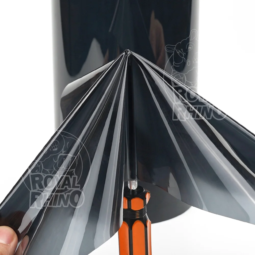 150/120CM Rückstandsfreie Autoscheinwerfer-Schutzfolie TPU 7,5 Mil Dicke UV-Beständige Scheinwerfer-Vinylfolie Selbstheilende Autoscheinwerfer-Abdeckung – Detail 5