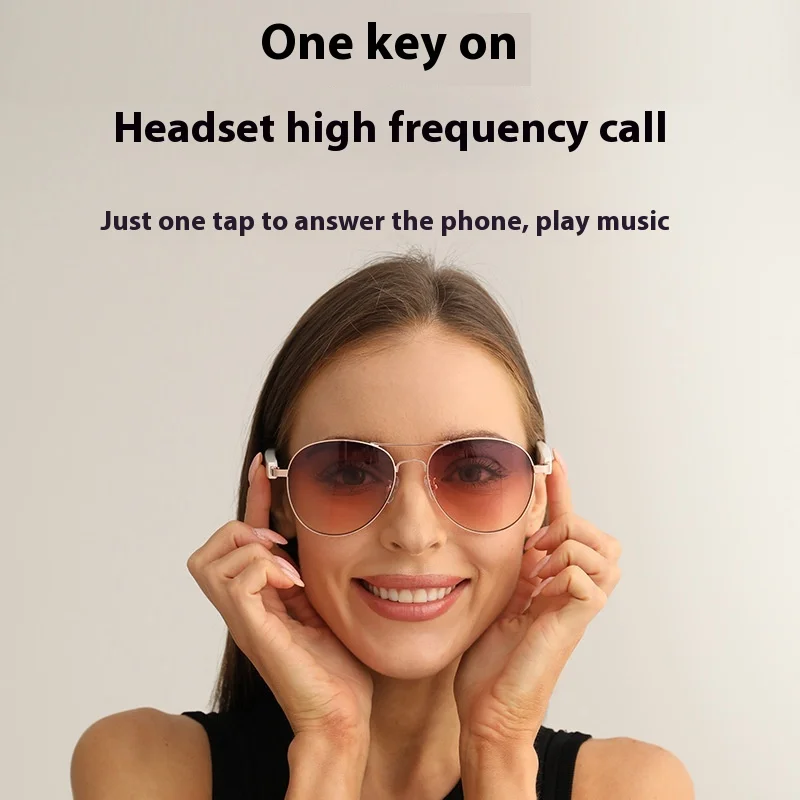 MZ03 للنظارات الذكية بلوتوث مع حماية UV400 للاستماع إلى الموسيقى وإجراء المكالمات يدعم الشحن السريع لمدة 15 دقيقة #4