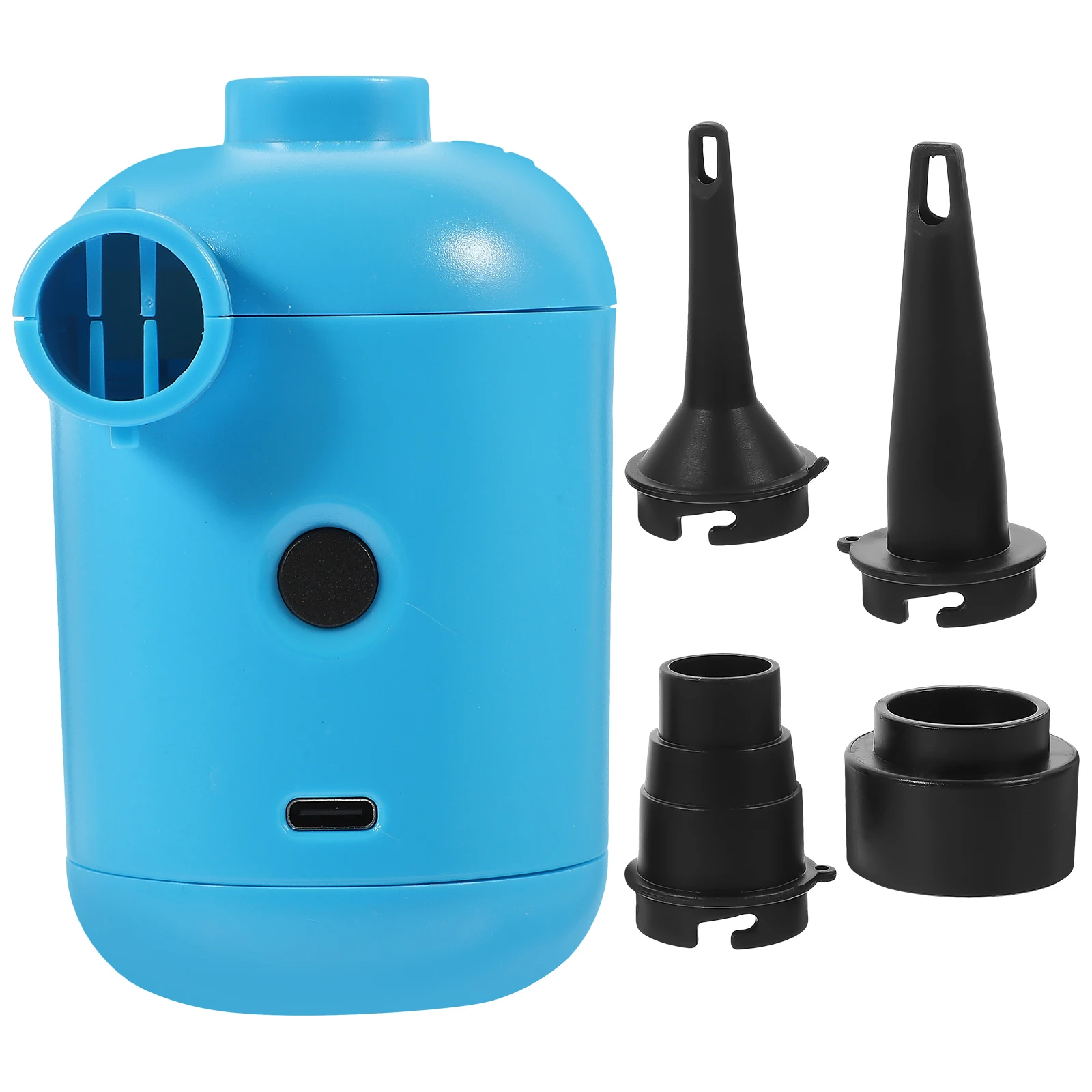 

Electric Air Pump Inflator for Mattress Pool Toys Tent Blue USB Portable Fast Inflation Durable Reliable High Airflow Vacuum