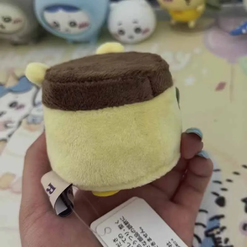 リラックマキャラメルプディングシリーズぬいぐるみペンダント日本の漫画アニメバックパックアクセサリーかわいいぬいぐるみギフト