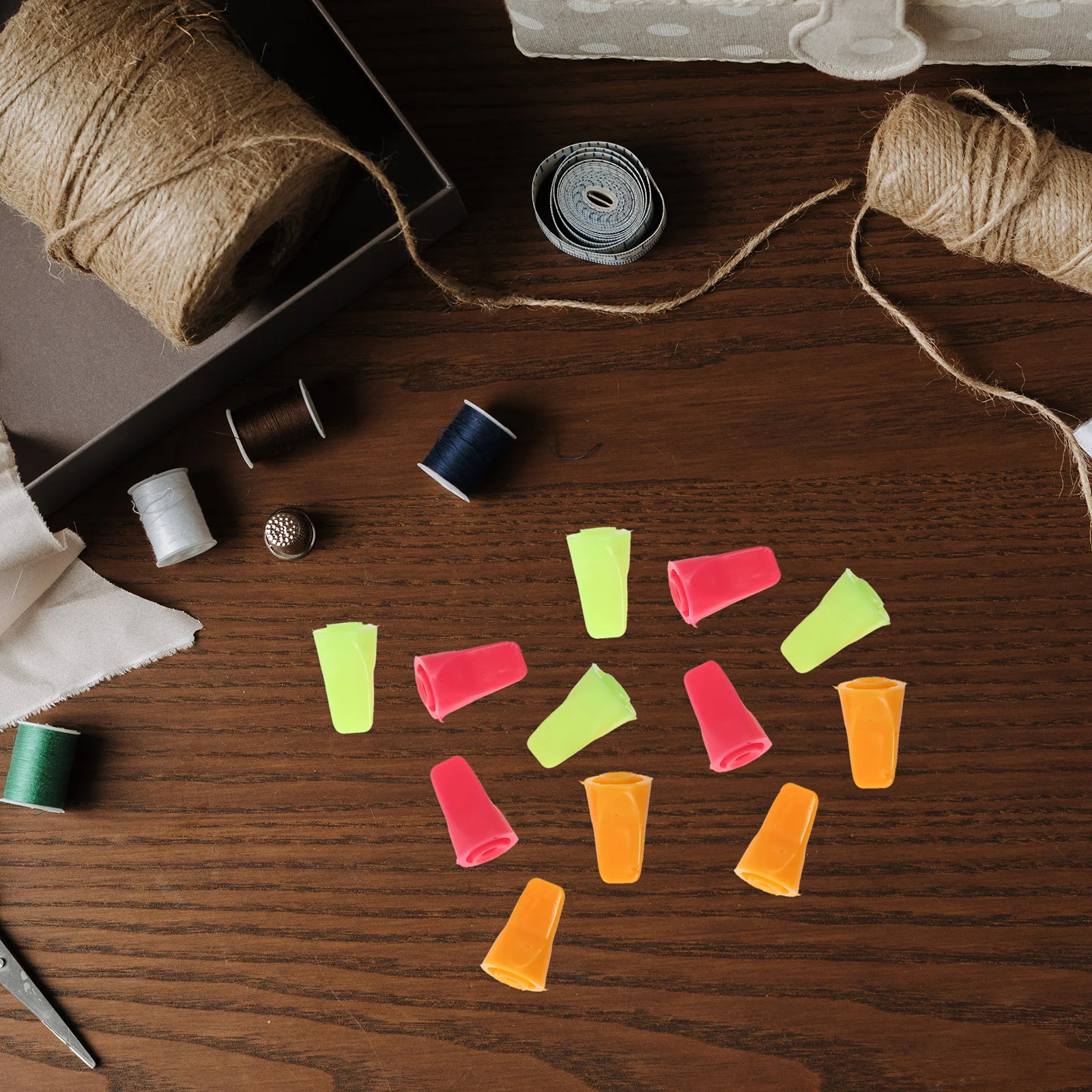 

30Pcs Needle Point Protector Colored Knitting Needle Stoppers Fine Workmanship for Safety Needles Point Protector