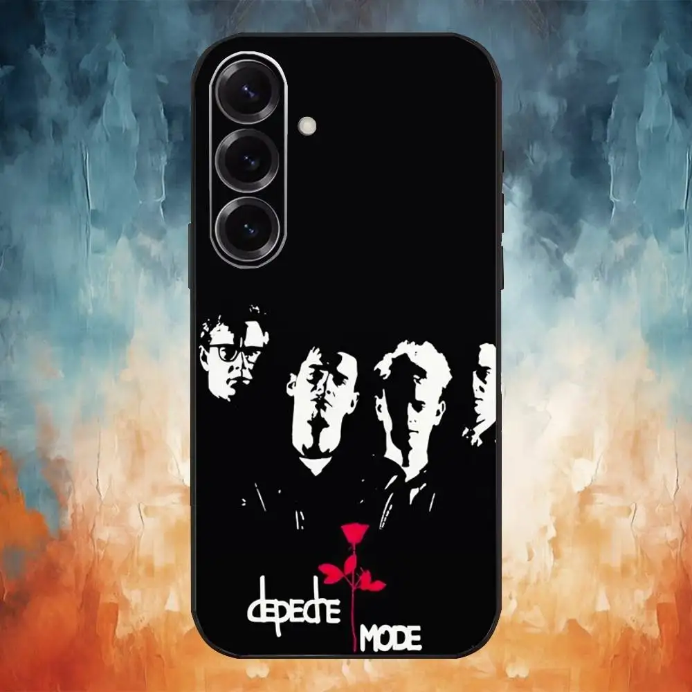 D-Depech Band M-Mode  Phone Case For Samsung Galaxy A73,A72,A71,A70,A53,A52,A51,Others Soft Black Cover