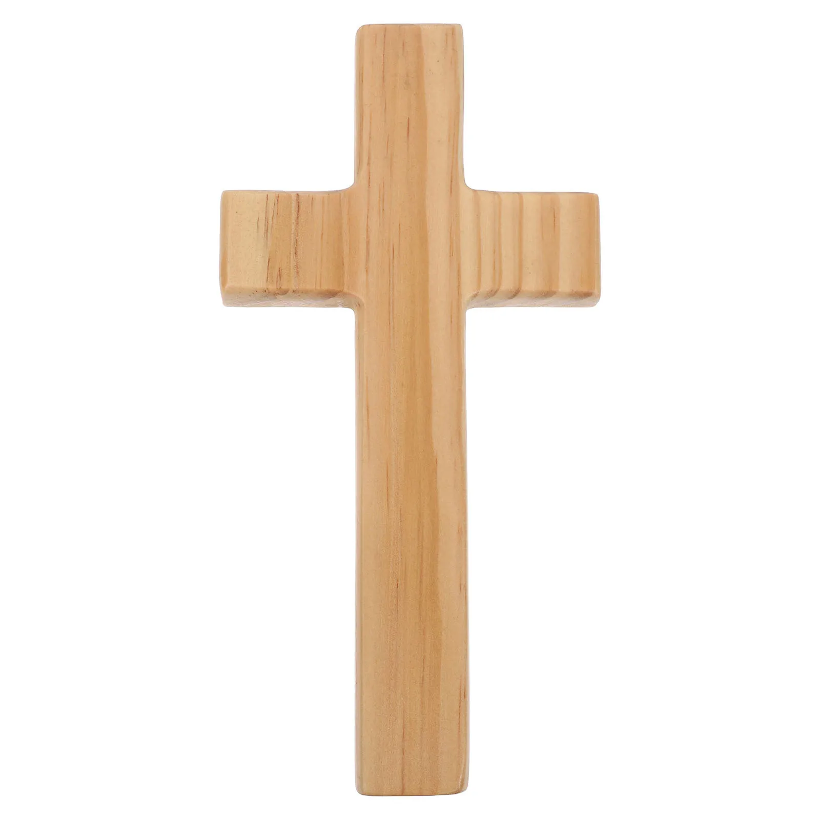 

20Cm Wooden Wall Cross Handcrafted Jesus Figure Cross Ornament For Church Prayer Room Christian Altar Decor Festival Party