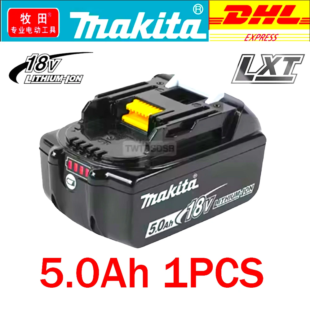 100% NEW original Makita 18V 6.0Ah Battery ,For Makita BL1830 BL1830B BL1840 BL1840B BL1850 BL1850B Power Tools Battery