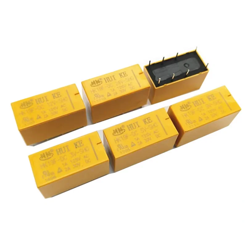 5pcs 8Pin Mini Power Relays HK19F-DC5V-SHG  HK19F-DC9V-SHG HK19F-DC12V-SHG HK19F-DC24V-SHG