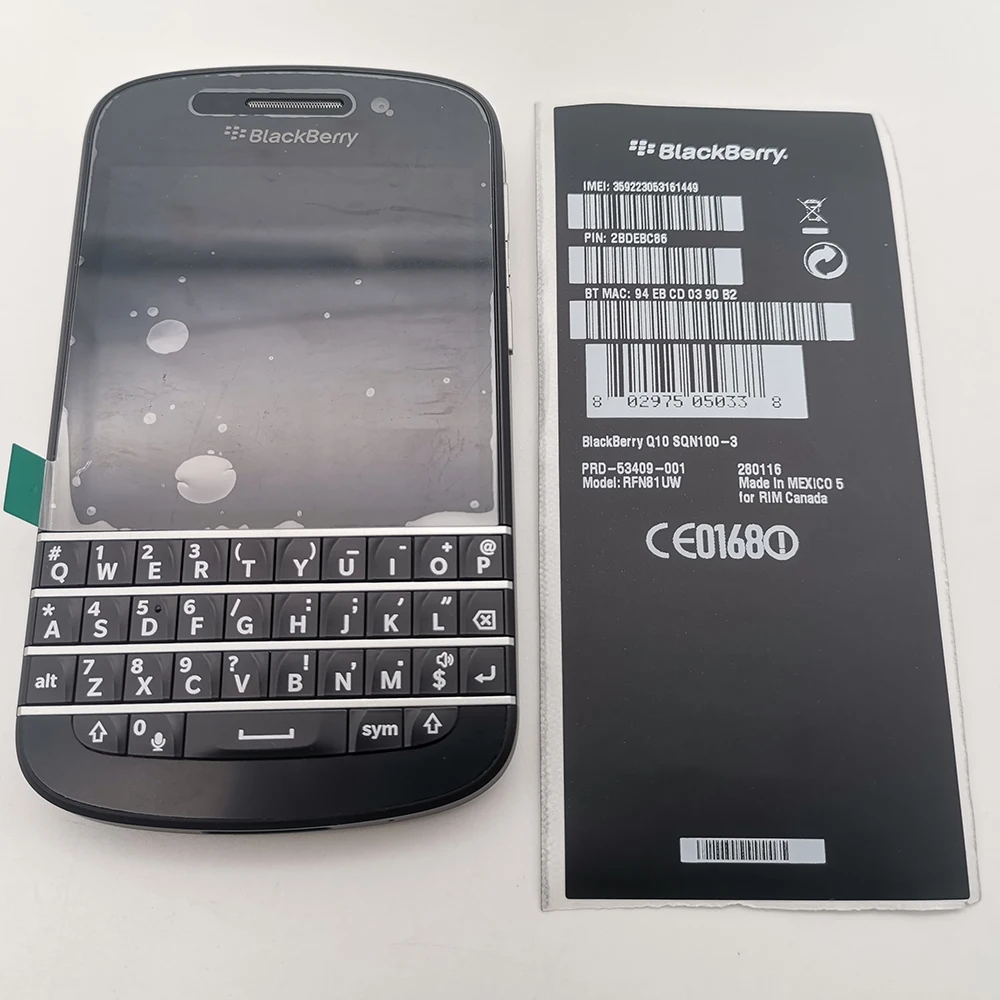 Blackberry Q10 (-1 -3 -5) renoviert Original Entsperrt Handy 2GB + 16GB 8MP Kamera freies verschiffen