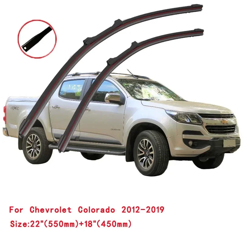 For Chevrolet Colorado Holden Colorado 2004-2019 Car Windshield Wiper Blade Front Windscreen Brushes Washer Accessories Cleaning