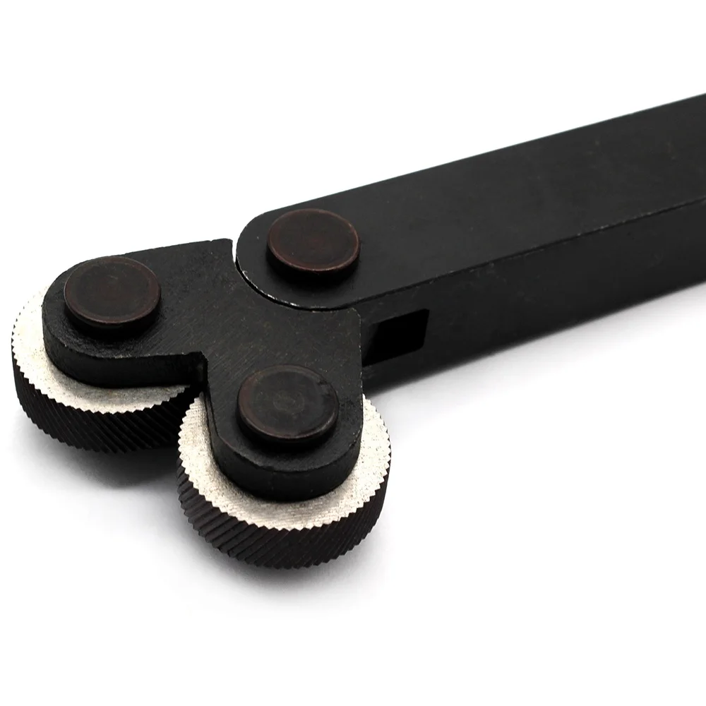 

Держатель для токарного резца A93Z из стали, инструмент для накатки + накатной ролик HSS для внутренней накатки отверстий