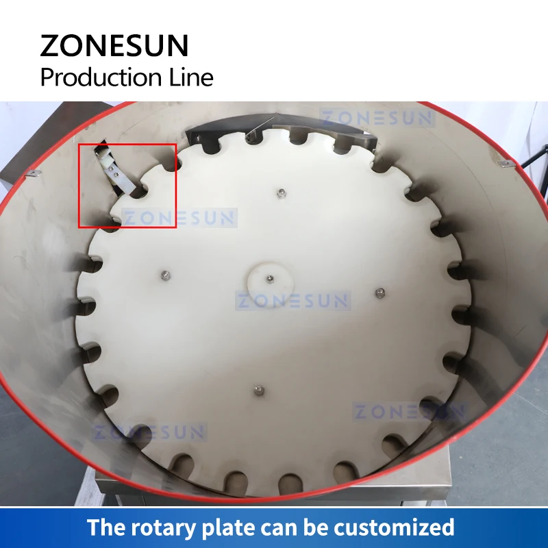 ZONESUN Automatic Essential Oil Production Line Cosmetics Spray Bottle Filling Capping Lableing Unscrambler Feeder ZS-FAL180D3