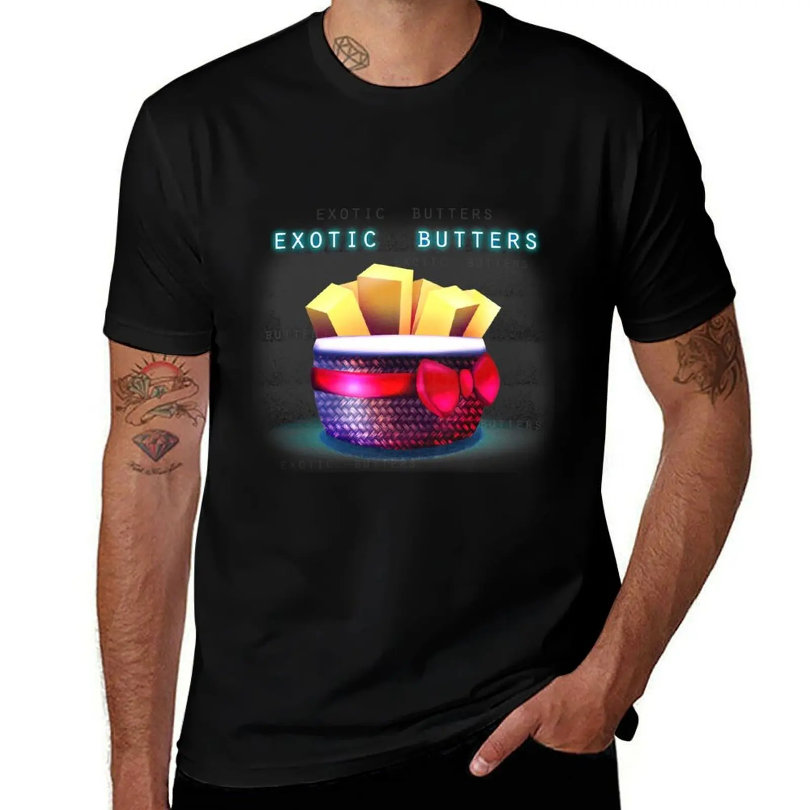

Exotic Butters T-Shirt man t shirt cotton high quality essential t shirt T-Shirt