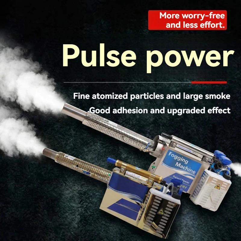 Pulse Mist Sprayer Electric Fruit Tree High-pressure Sprayer Breeding Disinfection Insecticide Mist Machine