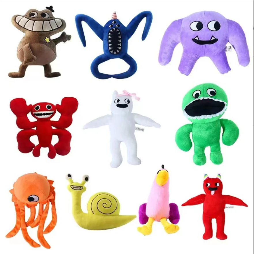 Juego Garten of BanBan muñeco de peluche de juguete Banbaleena Jumbo Josh Stinger Flynn Opila pájaro capitán violín relleno almohada colección de fans