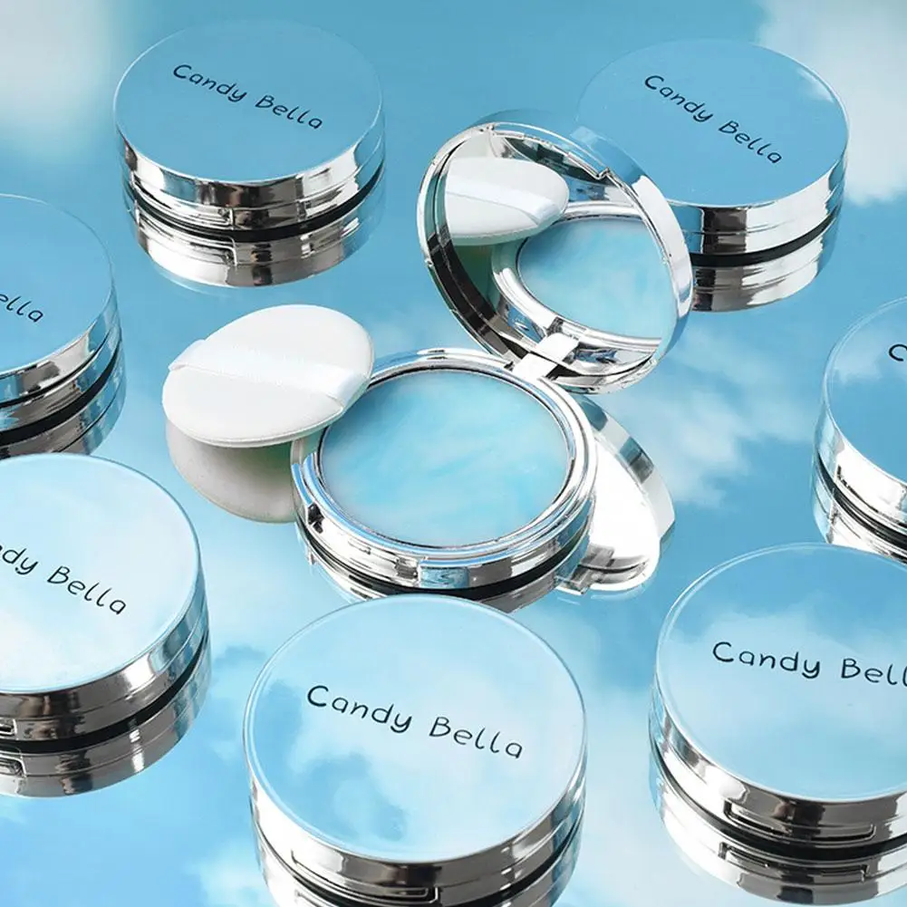 مسحوق تثبيت التحكم في الزيت طبيعي طويل الأمد مقاوم للماء ودية مسحوق مستحضرات التجميل ماكياج المخفي الوجه ماتي التشطيب S Z2R3 #5