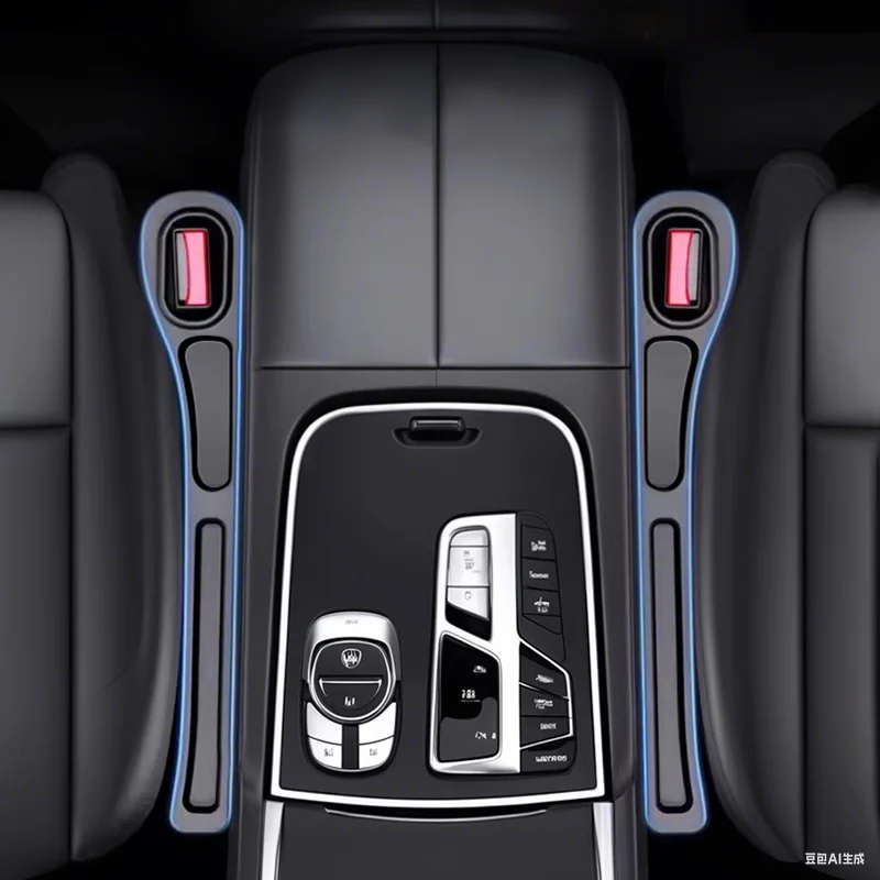 ل BYD Atto 2 يوان برو 2024 2025 2026 2 قطعة مقعد السيارة العالمي مانعة للتسرب شرائط الفجوة الجانب التماس تخزين الملحقات