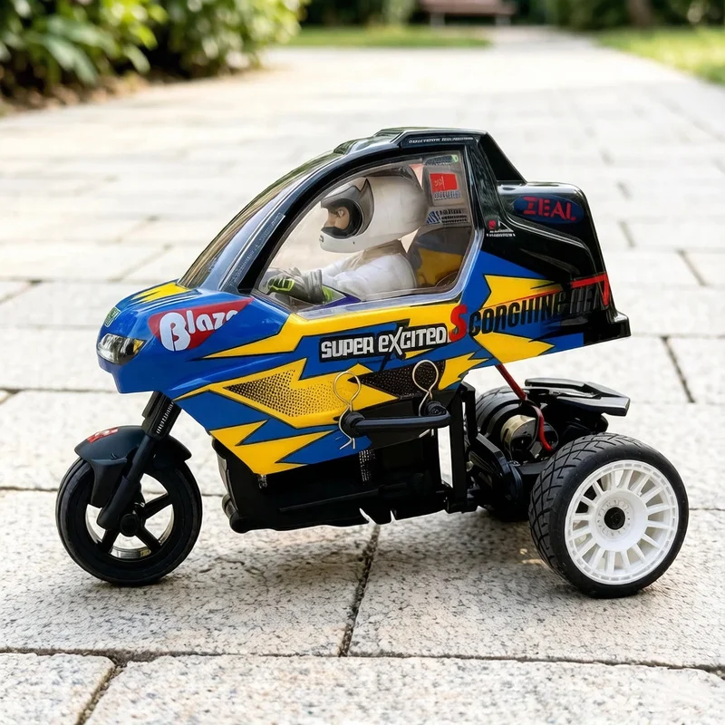 Nuevo Triciclo de Alta Velocidad Geek X801, Coche Profesional con Control Remoto, Motor Tuk-tuk, RC Todoterreno, Modelo de Carreras, Regalos