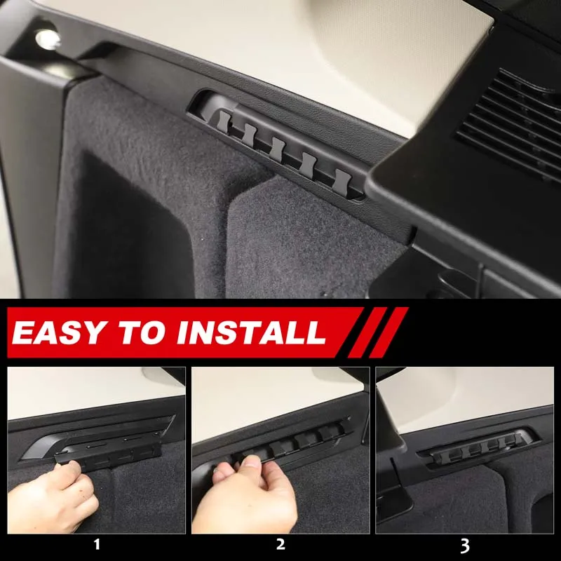 ل BMW X3 / G01 الجذع ظلة فتحة هوك الخلفي الجذع ظلة اكسسوارات الكربون الصلب 2 قطعة 2018 2019 2020 2021 2022 2023 #1