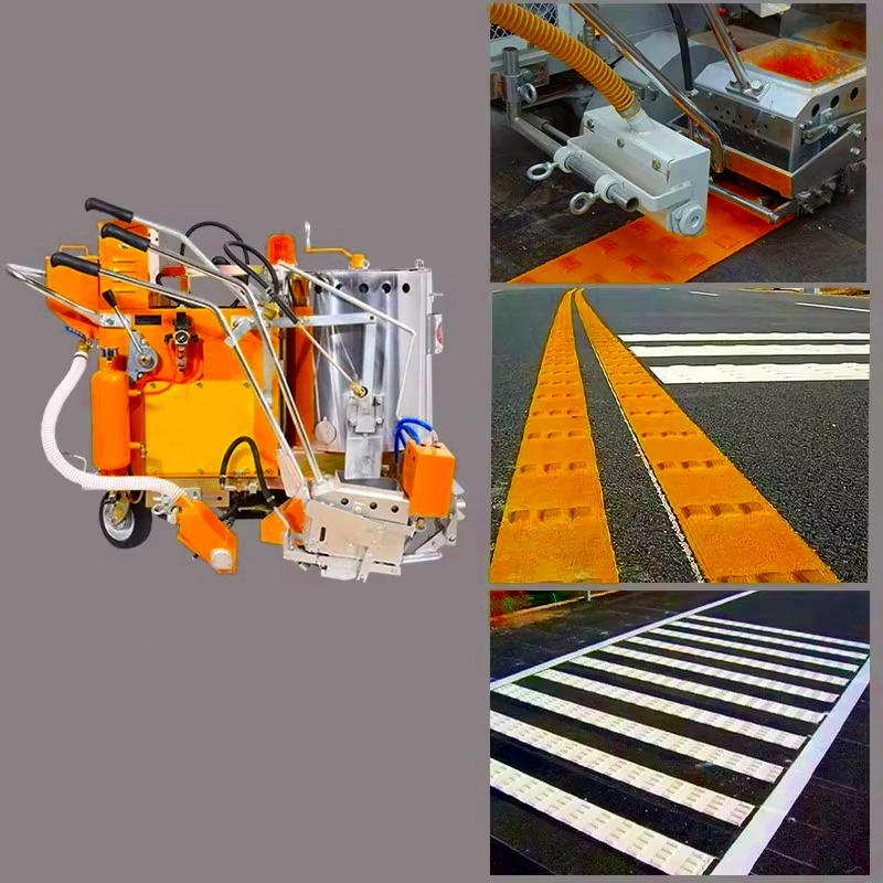 

Road Marking Unit with Vibration Dampening Handle Reducing Operator Fatigue During Long Shifts Customized Saving Material Price