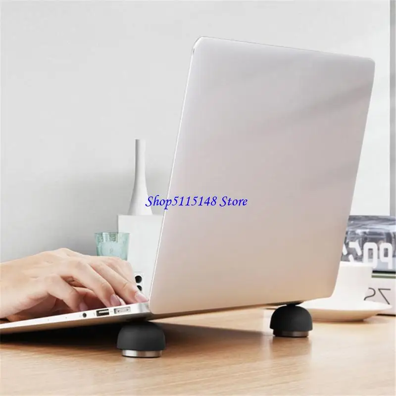 

F3MA Ergonomic Laptop Holder Stand With Alloy Feet Heat Dissipation Pad