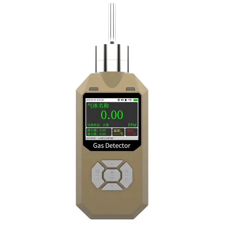 

Portable Compact Pumping Single Gas Detector Customize For Gases H2S CO CO2 CH4 C2H4 VOCS PM O3 Gas Leak Detector