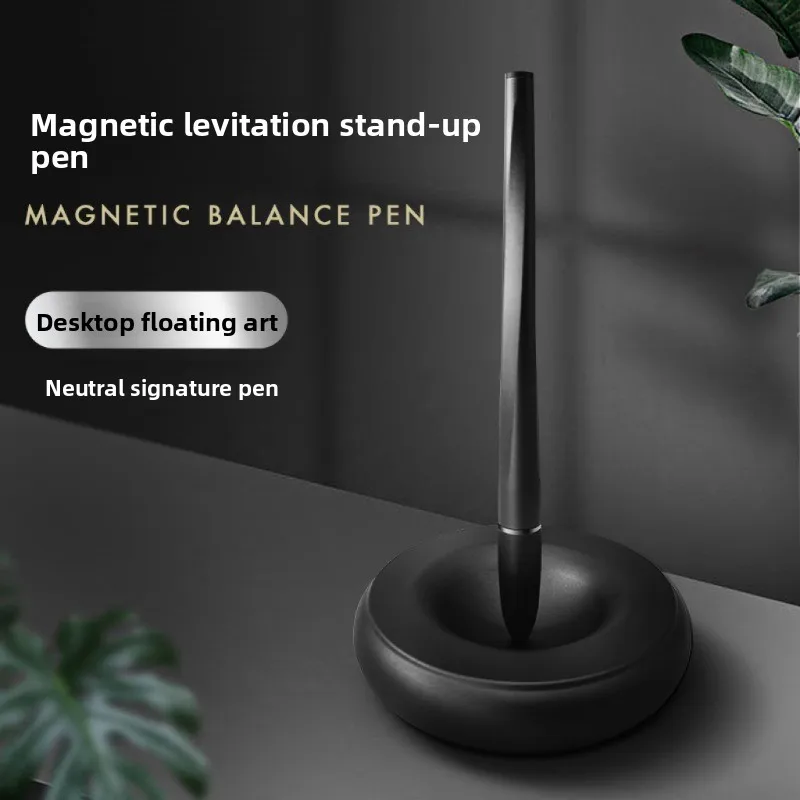 

Magnetic levitation gravity pen, magnetic neutral signature pen