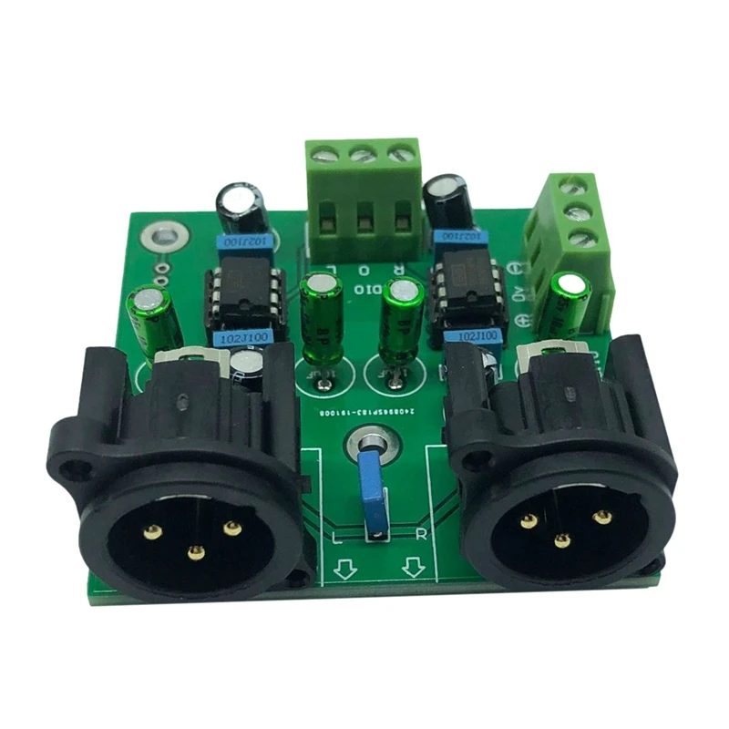 Imagem -03 - Amplificador Dual Channel Single-ended Conversão Balance Board Front-end Output Balance Drv134pa