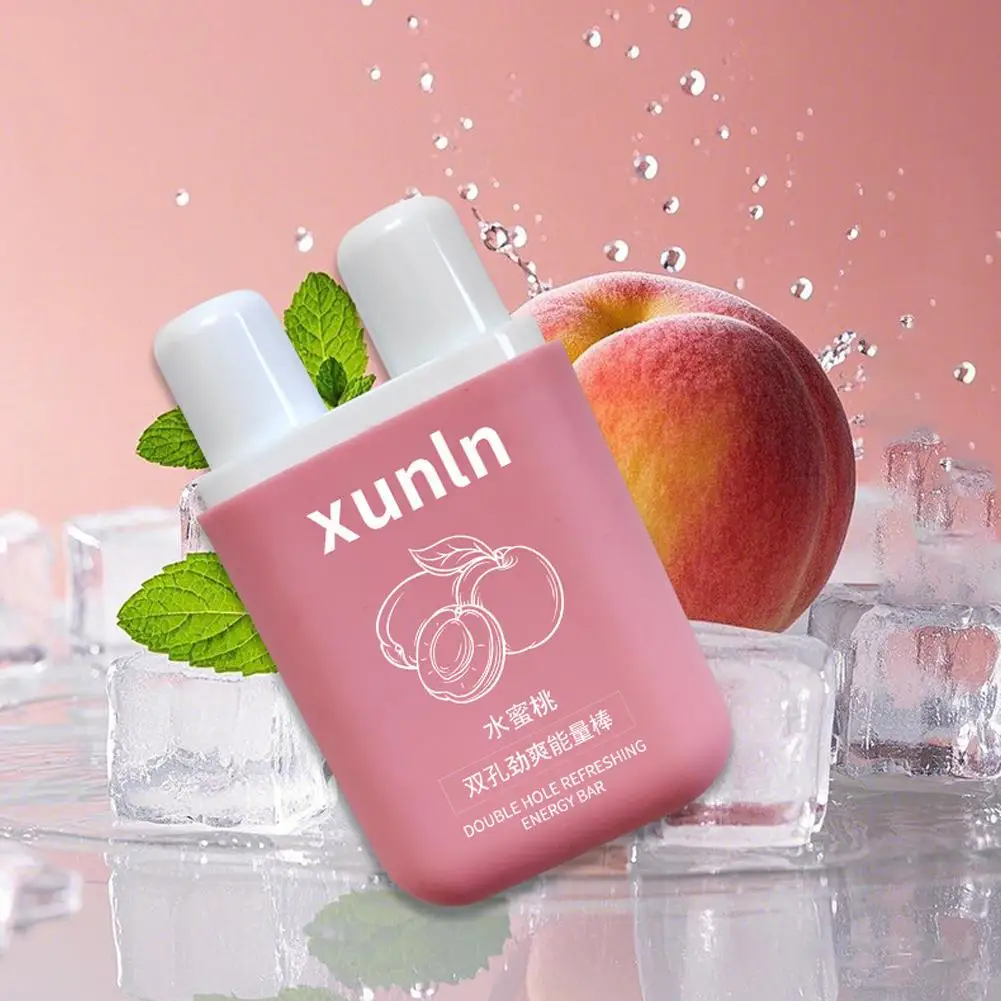 

Double Hole Refreshing Nasal Suction Stick Drowsiness And Alertness Motion Sickness Nasal Congestion Ventilation Cooling Oil