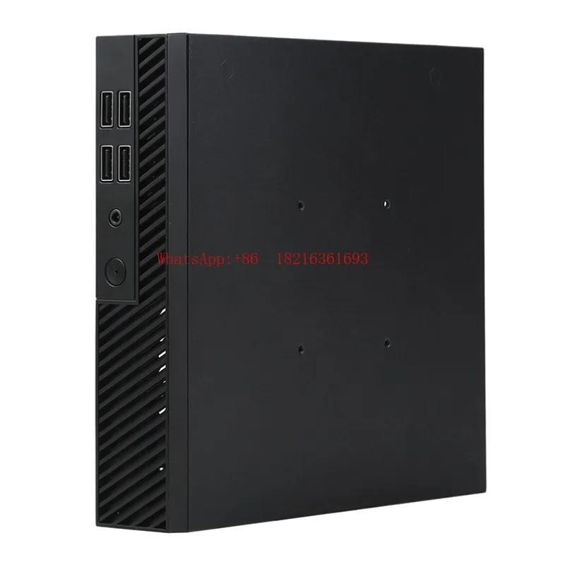 New DX01 thin half-height desktop computer mini chassis can be hung on the back