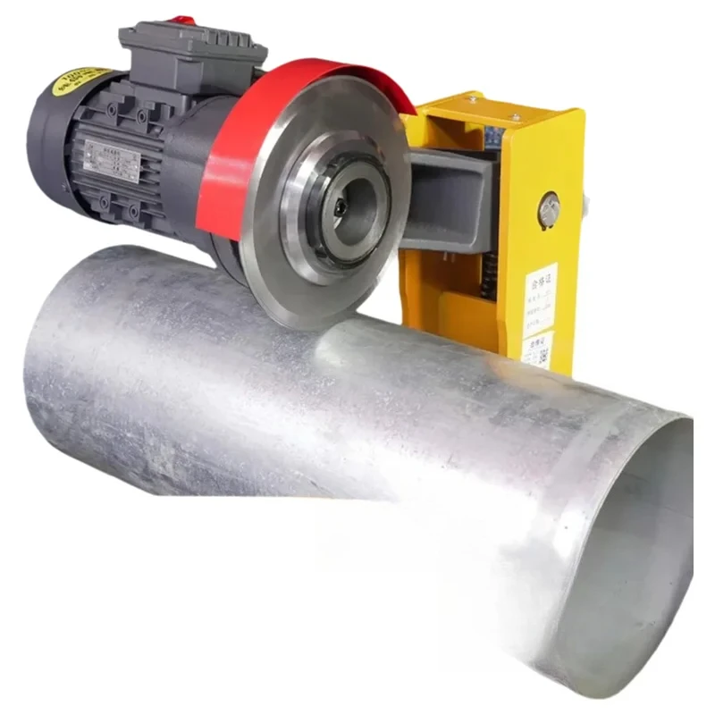 آلة قطع الأنابيب لمكافحة الحرائق الكهربائية الهيدروليكية الفولاذ المقاوم للصدأ الحديد المجلفن آلة قطع الأنابيب المستديرة