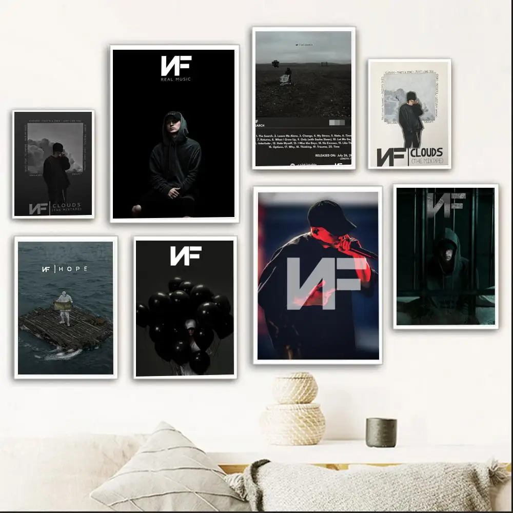 NF (rapper)NF Rapper Poster poster retro art living room dec