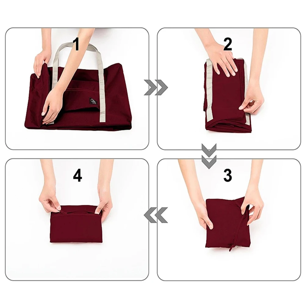 Sac de voyage pliable personnalisable avec n\'importe quel nom pour femme, sac à main, gadgets de week-end, évalué, grande capacité, accessoires de