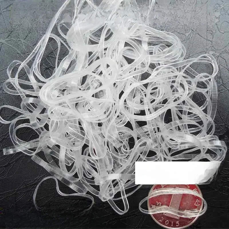 

Food ade Eco-Friendly White Wide Rubber Band Anti-Aging Cowhide Various Models High Temperature Resistant Elastic Band