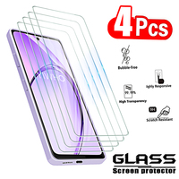 4Pcs Tempered Glass for Oppo A80 A60 A40M A79 A59 A78 A58 A38 A18 Screen Protectors Full Cover Protective Film for A 80 5G 4G