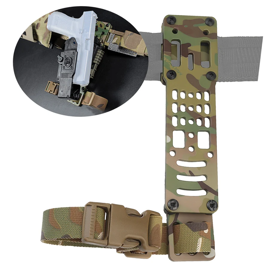 Fundillo táctico para Glock 17 con luz X300 – ALS metálico modular - imagen 3