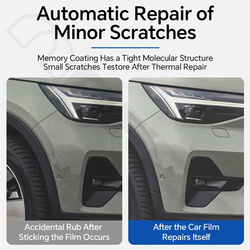 For Volvo XC40 Recharge 2023-2024 EX40 2025-2026 8.5Mil TPU Precut Paint Protection Film Anti-scratch PPF Car Clear Bra Anti-UV