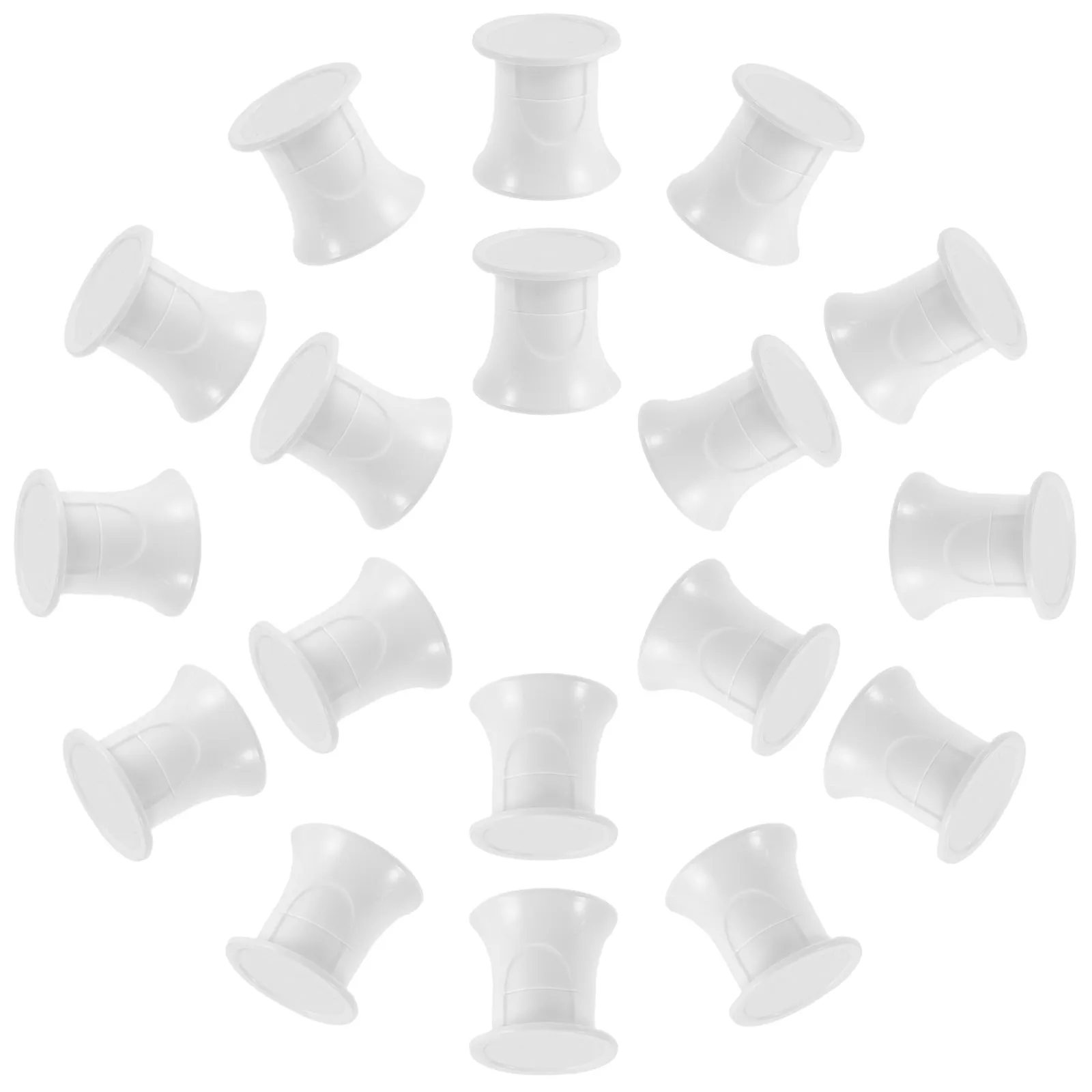 50Pcs Flip Top Toothpaste Caps Plastic Self Closing Travel Container Lids Easy Single Hand Squeeze Bathroom Accessory Toothpaste