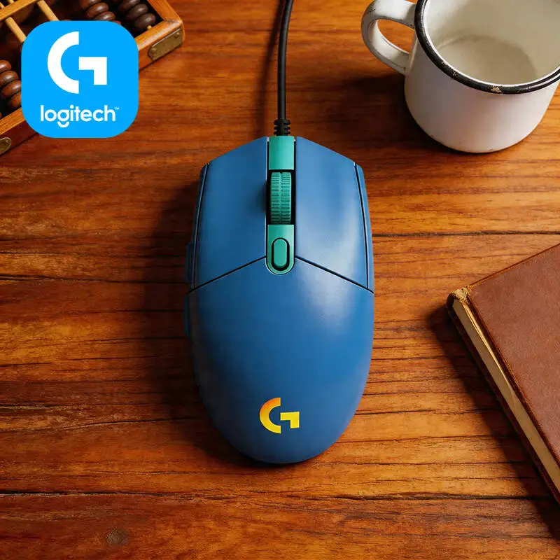 

Проводная мышь Logitech G102, 16,8 млн RGB-цветов, регулируемое разрешение 8000 DPI, механические кнопки для ежедневных игр