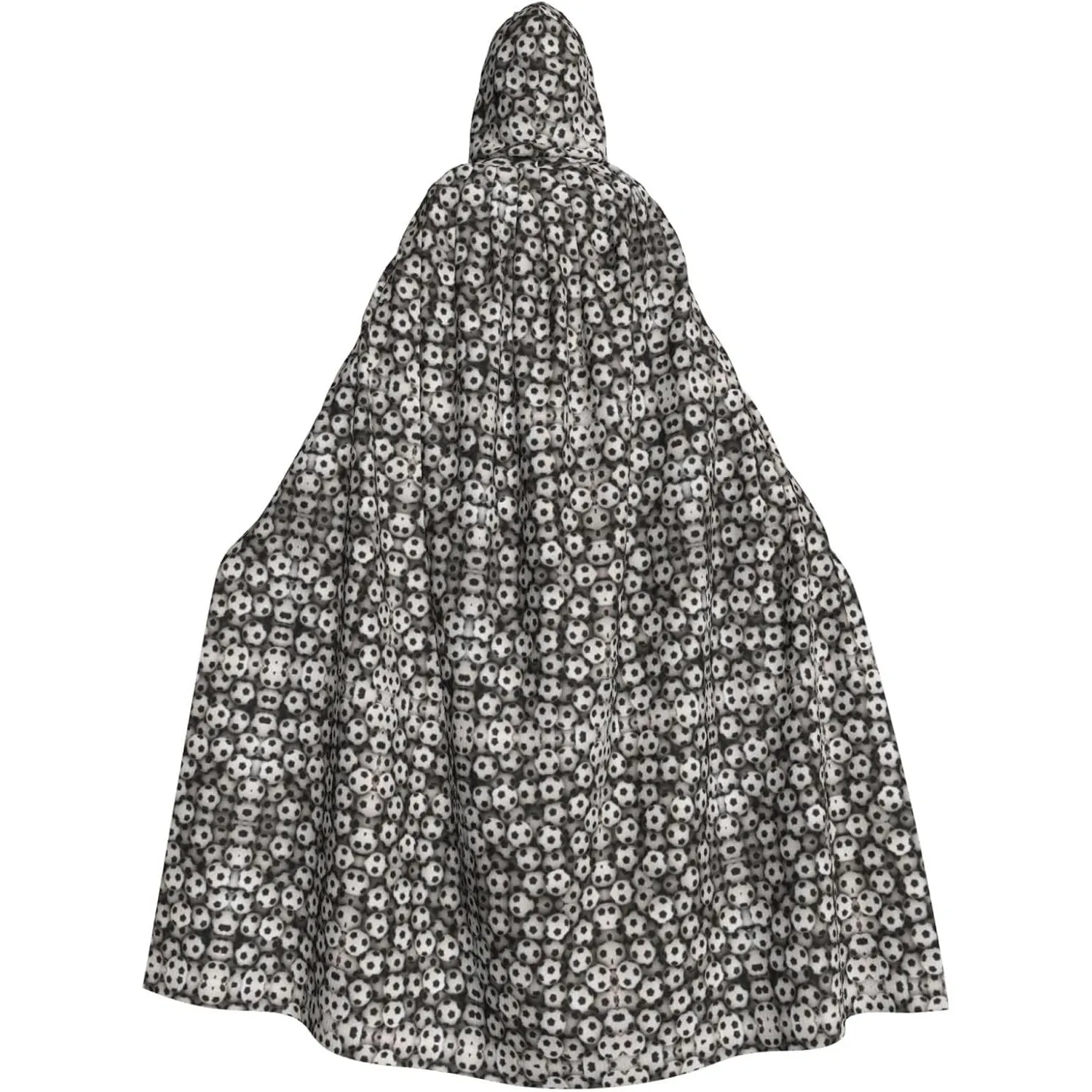 

Soccer Sea print Adult Hooded Cape Carnival Festival Cape Cosplay Robe Costume party Gothic Carnival