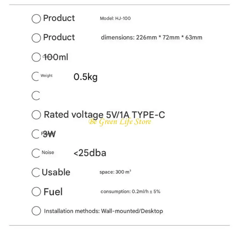 

M7DF For Three thousand Office Automatic USB Scent Showerer with Intelligent Clock Environmental Substance