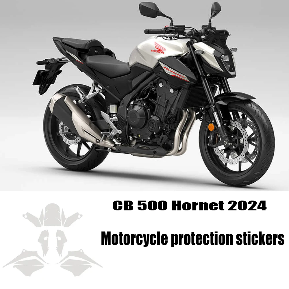 For HONDA CB 500 Hornet  Motorcycle TPU Body Protection Sticker CB500 2024 Accessories PPF Parts Complete Paint Protection