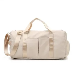 Sac de sport léger et durable pour femme avec compartiment à chaussures, grands sacs à main de yoga, sac de voyage, sacs de voyage