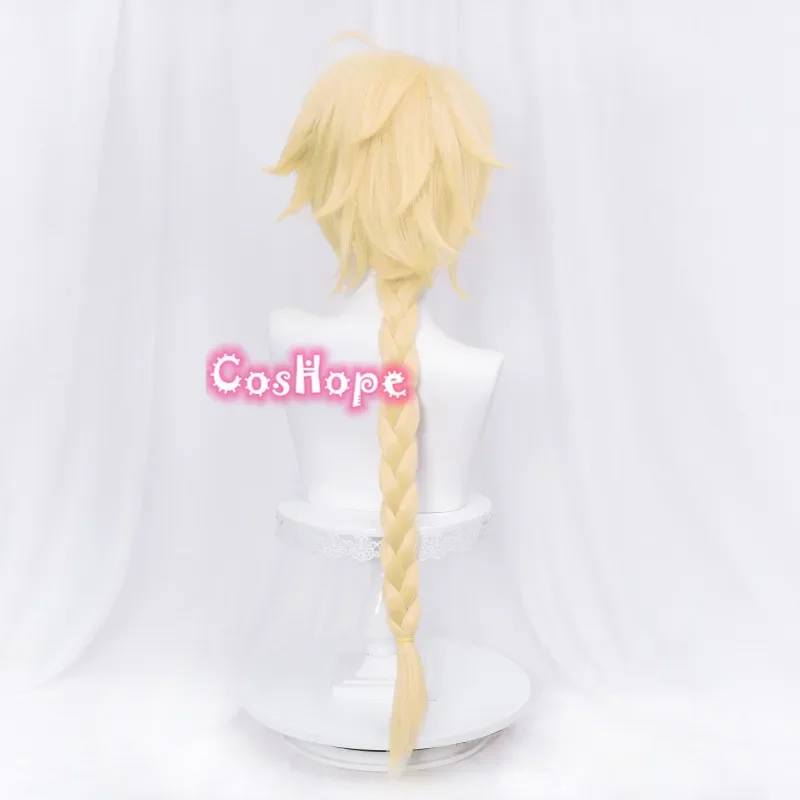 Traveler Cosplay Aether Lumine Blonde Perücke Cosplay Anime Cosplay Perücken Hitzebeständige Synthetische Perücken Halloween