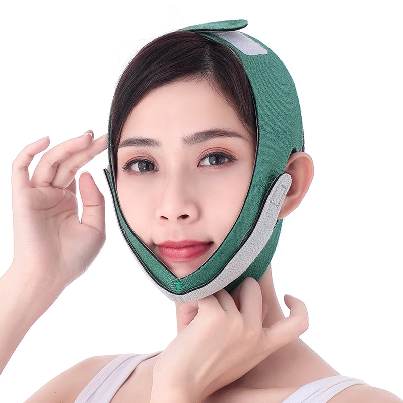 Face Chin Cheek Lift Up maschera dimagrante sottile fascia per cintura ultrasottile le donne riducono la pelle del doppio mento massaggiatore per il viso cura della pelle