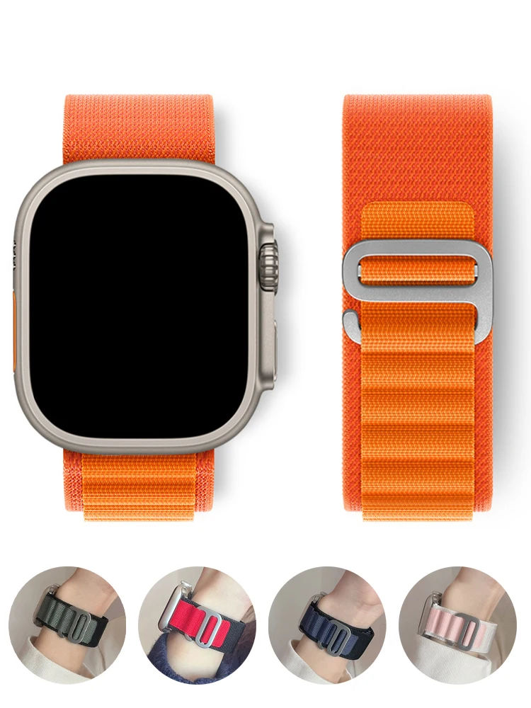 Alpine Strap for Apple watch Ultra 2 Band 44mm 40mm 45mm 41mm 38mm 42mm 49mm bracelet iWatch series 9 8 7 6 5 4 3 se Bands