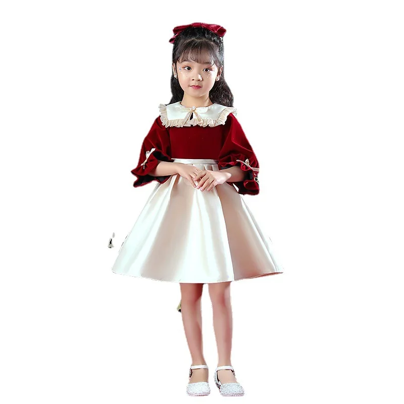 Детское платье для девочек от 2 до 8 лет